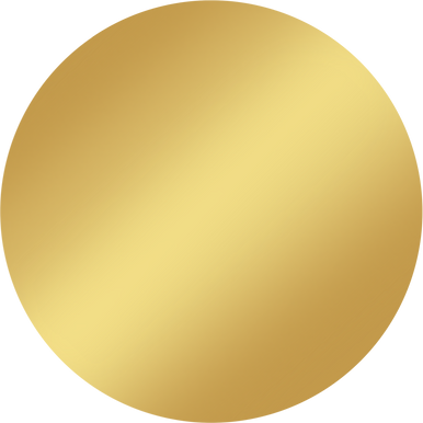 Gold Circle Shape